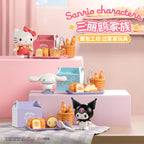 Sanrio Kitchen Series Blind Box Hello Kitty Kuromi Cinnamoroll Cute Mini Simulation Food Toy Playset Collectible Gift For Fans