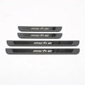 4PCS Door Pedal Sill Strip for Ford Mustang Mach-E External Threshold Bar Anti-stepping Sticker Protection Accessories 2021-2023