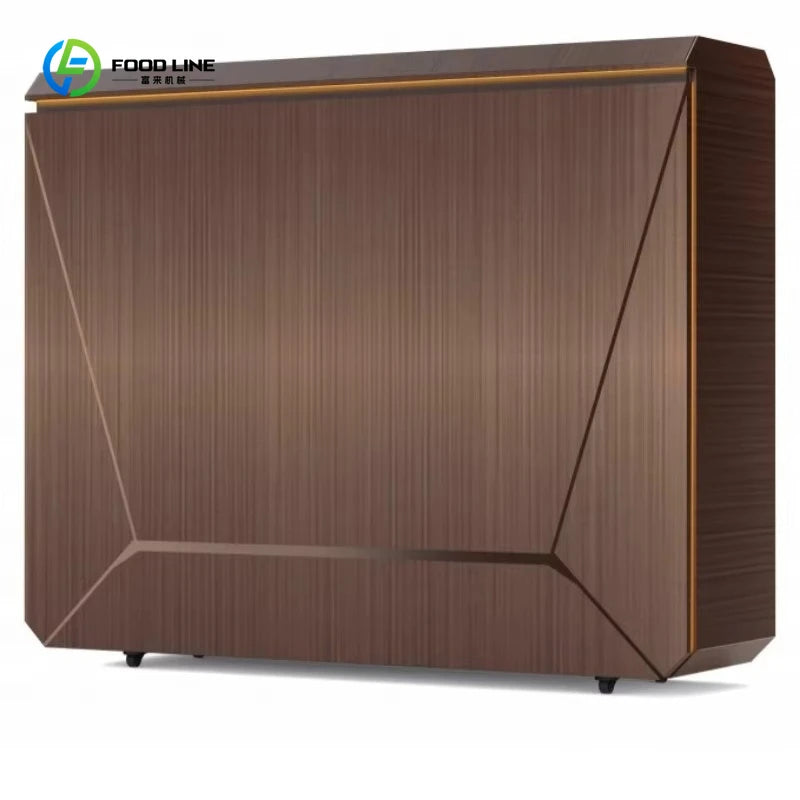 Customized Luxurious Hot Selling Multi-Functional Outdoor Mobile Kitchen Movable Kitchen Easy Install with Combined Sink Fridge