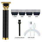 USB Rechargeable Electric Hair Clipper, Cordless Hair Trimmer Set For Hair Cutting, Professional Trimmer Shaver Trimmer Beard