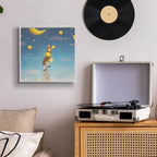 Vinyl Record Display Case Acrylic Wall Mount Holder For 12-Inch Vinyl Records Album Record Shelf Vinyl Record Wall Shelf