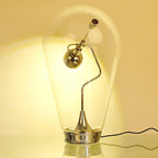 Modern Touch Glass Blown Magnet Desk Lamp for Living Room Study Room Bedroom Decoration Reading Desk Lamp