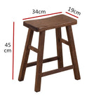 Chicken wing wooden bathing stool solid wood small bench stool child mini Chinese home living room baby adult wooden stool ZM11
