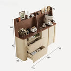 Entryway Adults Craft Living Room Cabinets Kitchen Corner Nordic Sideboard Storage Locker Dust Proof Shelves Showcase Furnitures