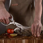 Stainless Steel Kitchen Scissors for Cutting Chicken Bones Meat Fish Scissors Professional Scissors Kitchen Accessories