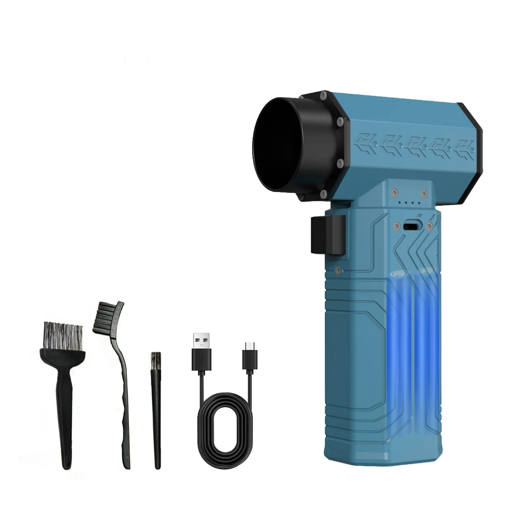 Powerful Turbo jet fan Violent Turbo Fan Car Violent Air Gun 600g Thrust Stepless Speed 70m/s High Power Turbofan Leaf Blower