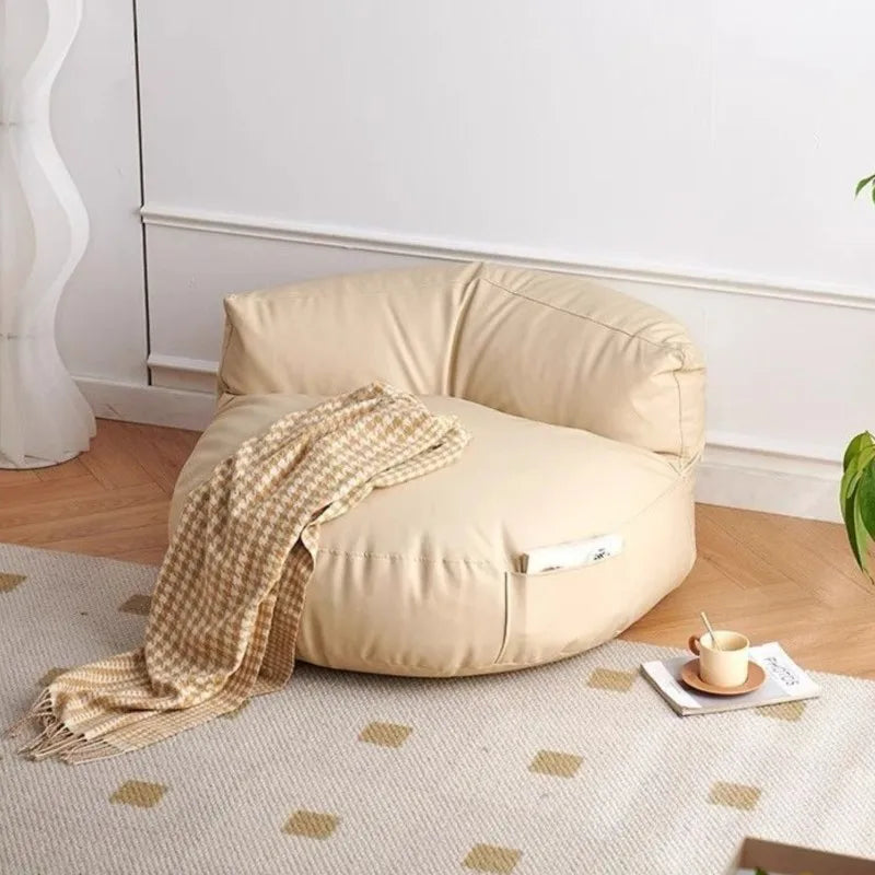 Warming Lazy Sofa Internet Famous Homestay Reclining Home Living Room Balcony Small Apartment Bean Bag Tatami Single Sofa