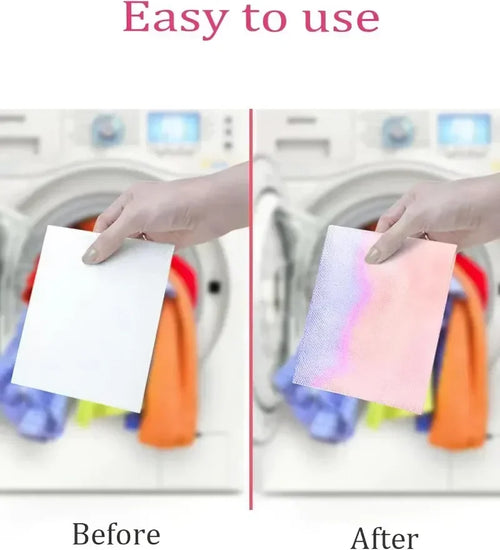 50/500pcs Laundry Tablets Laundry Paper Absorption Washing Accessories Anti-Staining Clothes Sheets Anti-String Mixing Color