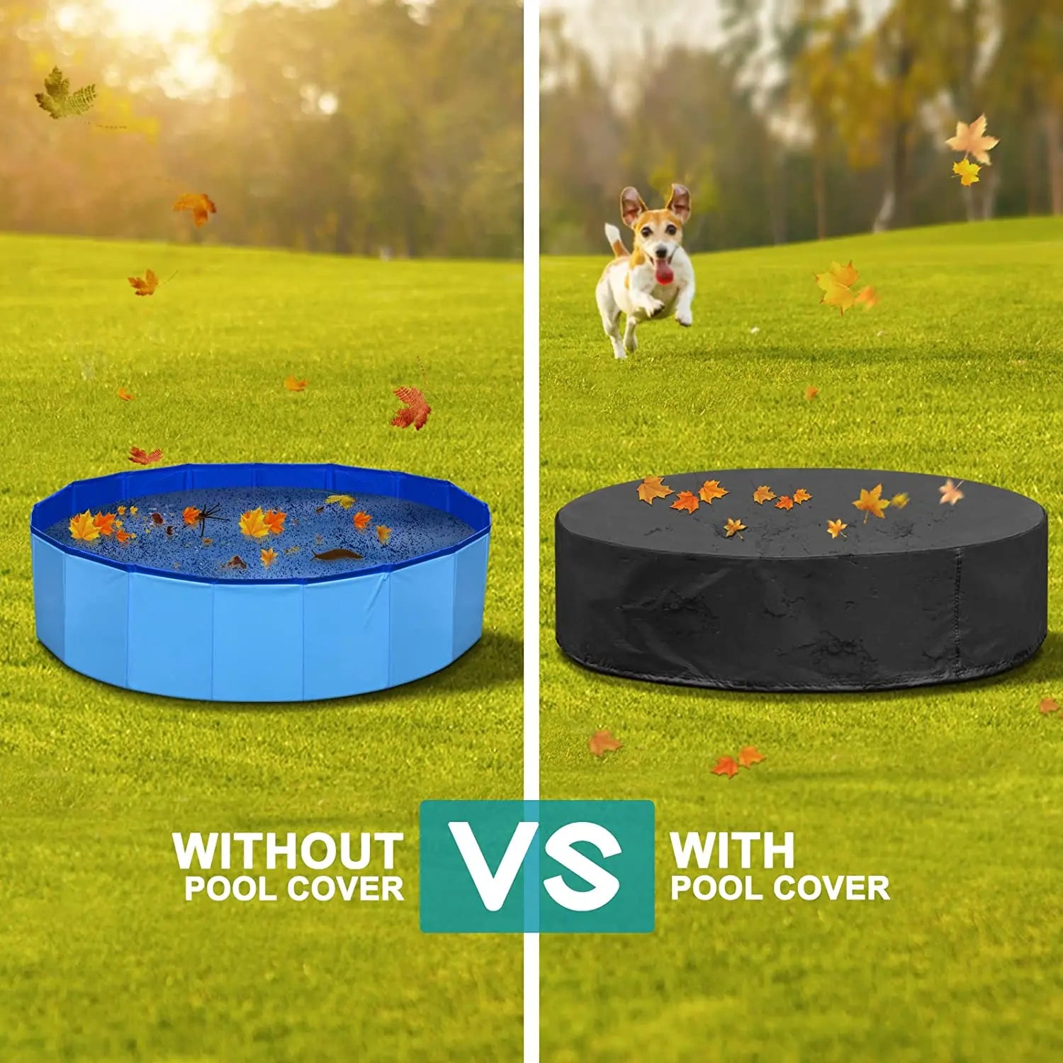Portable Dog Swimming Pool - Pet Bathing & Grooming Tub