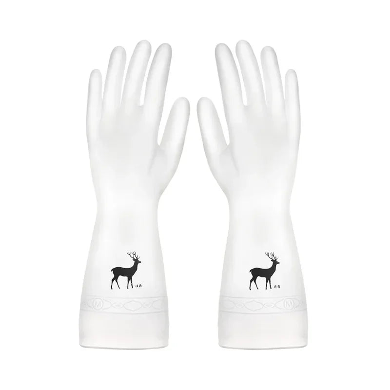 Kitchen Dish Washing  Household Dishwashing Gloves Rubber Gloves For Washing Clothes Cleaning Gloves For Dishes