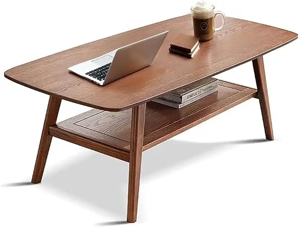 Solid Oak Rectangular Coffee Table