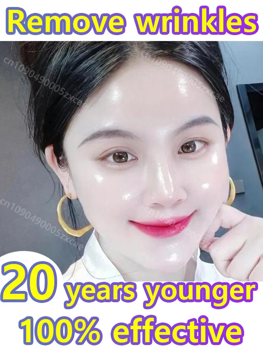 You can see the effect. No more wrinkles. Very beautiful