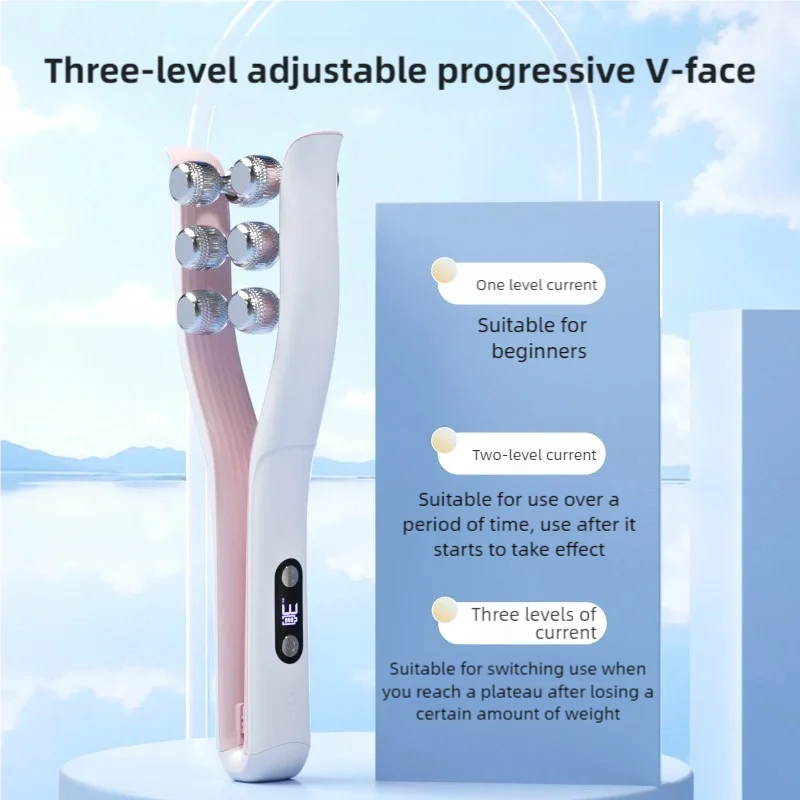 Facial beauty device Facial Massager Y Facial Lift Massager Chin Lifter Home beauty device Micro Electric Roller