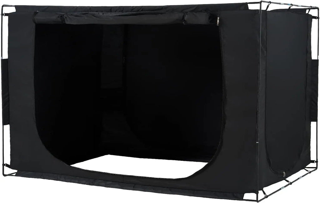 Vevor Bed Tent, 80"" X 60"" X 47"" Queen Size 3 Doors 70% Block Out Sleeping Bed Canopy Breathable Dream Tent With 0.43 In