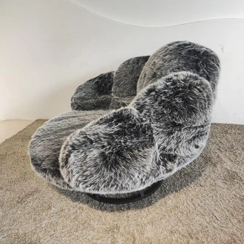 Fluffy Kitchen Chairs Living Room Design Modern Recliner Single Chairs Reading Vanity Poltronas Para Sala House Accessories