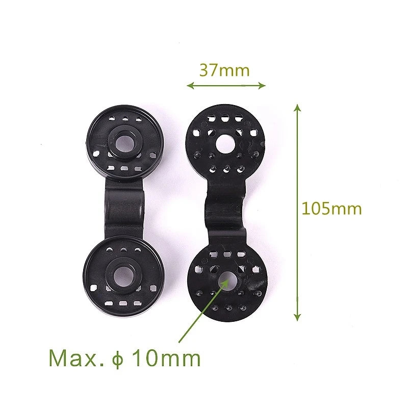 2-100Pcs Plastic Sunshade Net Clip Grommet Fence Netting Installation Hook Garden Tools Greenhouse Shade Cloth Fix Clamp