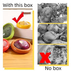 Creative Kitchen Storage Box Fruit Vegetable Container Fresh Box Avocado Tomato Lemon Onion Fresh-Keeping Crisper Kitchen Gadget