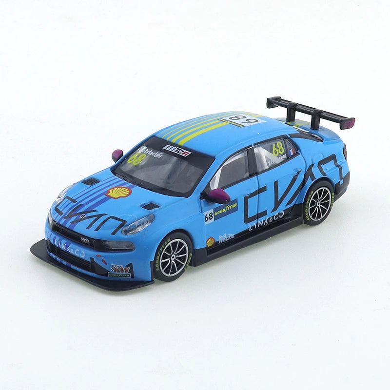 XCARTOYS 1:64 Lynk&Co Racing No.68.100 WTCR 2022 Car Alloy Toys Motor Vehicle Diecast Metal Model for Children