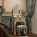 European dresser bedroom makees ins multifunctional princess dressing table storage cabinet integrated small apartment