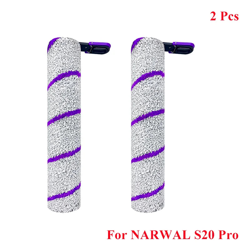 For Narwal S20 Pro Cordless Vacuum Cleaner Spare Parts Main Side Brush Hepa Filter Mop Pad Dust Bag Replacement Accessories