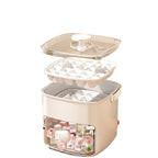 Double-Layer 48-Compartment Ice Cube Maker