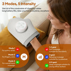 Electric Hand Massager Air Pressure Kneading Wrist Massager Airbag Compress Finger Massage Glove Acupoint Palm Finger masajeador