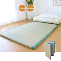 Natural Rushes Foldable Tatami Sleeping Mattress Straw Mat Yoga Meditation Mat Traditional Bed Mattress