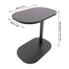 C-shaped Side Table, Small Coffee Table, Height Adjustable Side Table