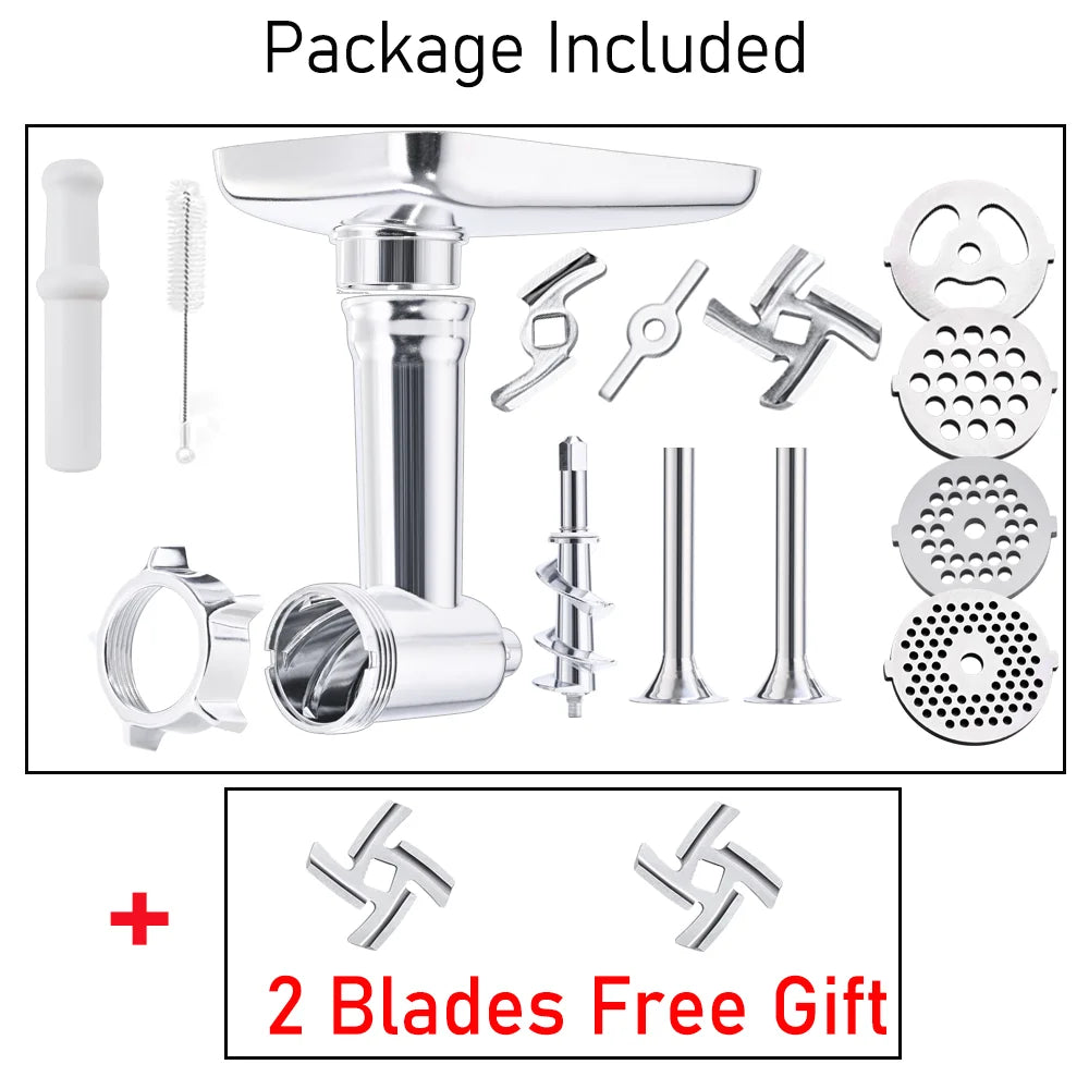 Kitchen Aid Meat Grinder Attachment Metal Meat Mincer for All Kitchenaid Stand Mixer