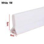 Stopper Water Barrier 5cm Height Accessories Bathroom Kitchens Silicone Transparent/Grey/black/white Brand New