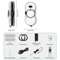 Auto Window Cleaning Robot with UPS System, Intelligent Vacuum & Mop Combo for Glass Floor Home Office Smart Appliance