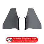 1- 8 Pcs For Tesla Model 3 Highland 2024 ABS Front Rear Door Sill Protector Threshold Strip Anti-kick Guard Panel Waterproof Pad