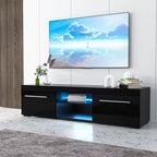 Modern High Gloss TV Stand for 59" TV