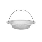 1/20pcs Kitchen Sink Strainer With Handle & Stopper Replacement Drain Basket Stainless Steel Mesh Filter Waste Hole