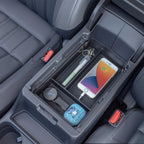 Center Console Organizer Compatible with Honda CRV 2023 2024 Accessories CR-V Hybrid Sport Armrest Tray Divider Storage Box