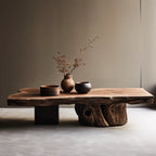 Aesthetic Wood Coffee Table Antique Designer Modern Living Room Decoration Coffee Table Unique Service Meubles Home Furniture