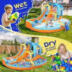 5-in-1 Inflatable Water Slide Park