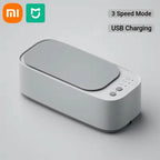 Xiaomi MIJIA Ultrasonic Cleaning Machine High Frequency Vibration USB Charging Battery 360°Jewelry Glasses Watch Ring Cleaner