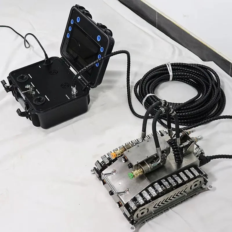 Kitchen robot, multi-function cleaner for horizontal pipe crawling, mode function