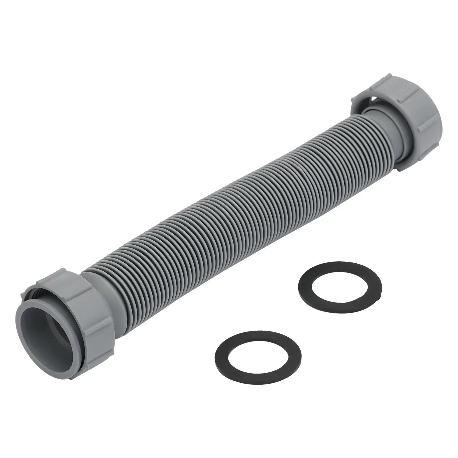 Bathroom Kitchen Flexible Tube Pipe Sink Basin Water 1-1/2 P-Trap Drain Hose