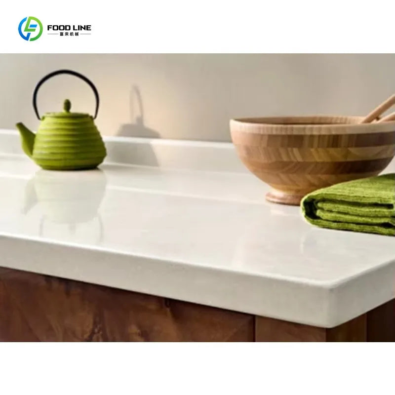Customized Kitchen Cabinet With Marble Countertop Eco Friendly Cabinetry Waterproof for Hotel Restaurant Home Kitchen Decoration