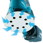 Rechargeable Disc Random Orbital Sander For Woodworking Sanding And Polishing - Compatible With Makita Lithium-Ion Battery