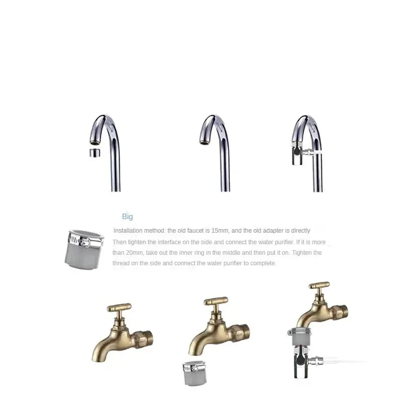 Water Purifier Household Direct Drinking Tap Filter Tap Water Transpar