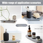 Diatom Mud Water-Absorbing Stone Tray, Absorbent Diatomite, Quick Drying Coasters
