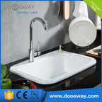 Latest New Design Above Counter Philippines Ceramic Rv Kitchen Sink For Caravan RV