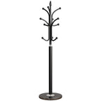 Iron Hat Rack Floor Standing Bedroom Hanger Household Living Room Vertical Minimalist Clothes and Clothing Storage Rack