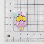 10/100pcs Cartoon Beach Umbrella Slippers Series Decorated Flatback Resin DIY Cabochon Crafts Supplies Hair Clips Decor Material
