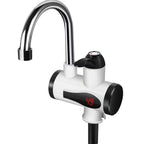 Electric Hot Cold Mixer Tap Instant Heating Faucet Temperature Adjustable Tankless Water Heater Kitchen Bathroom Supplies