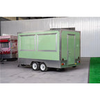 Standard Food Truck Trailer Mobile Kitchen / Ready To Eat Food Van with Full Set Equipment