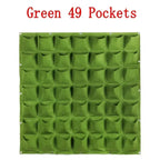 NEW Wall Hanging Pockets Planting Bags Flower Pot Home Garden Grow Bag Garden Planter Vertical Suculentas Plant Pot Home Decor